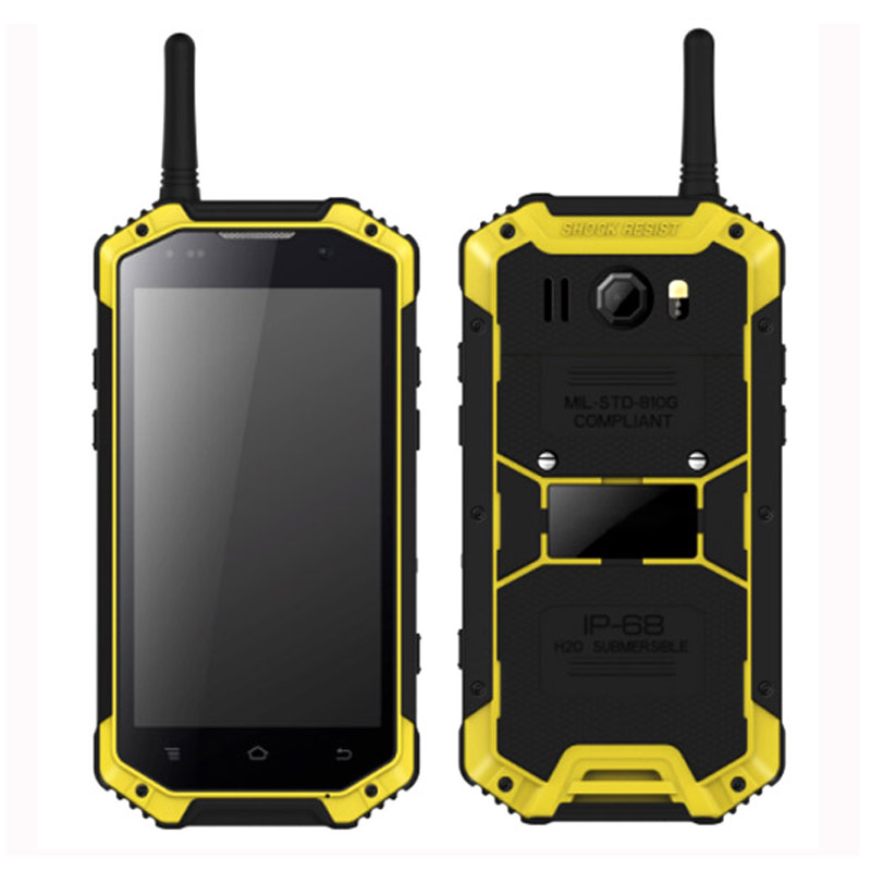 4.7 inch NFC PTT rugged android Intercom phone or android interphone HR475